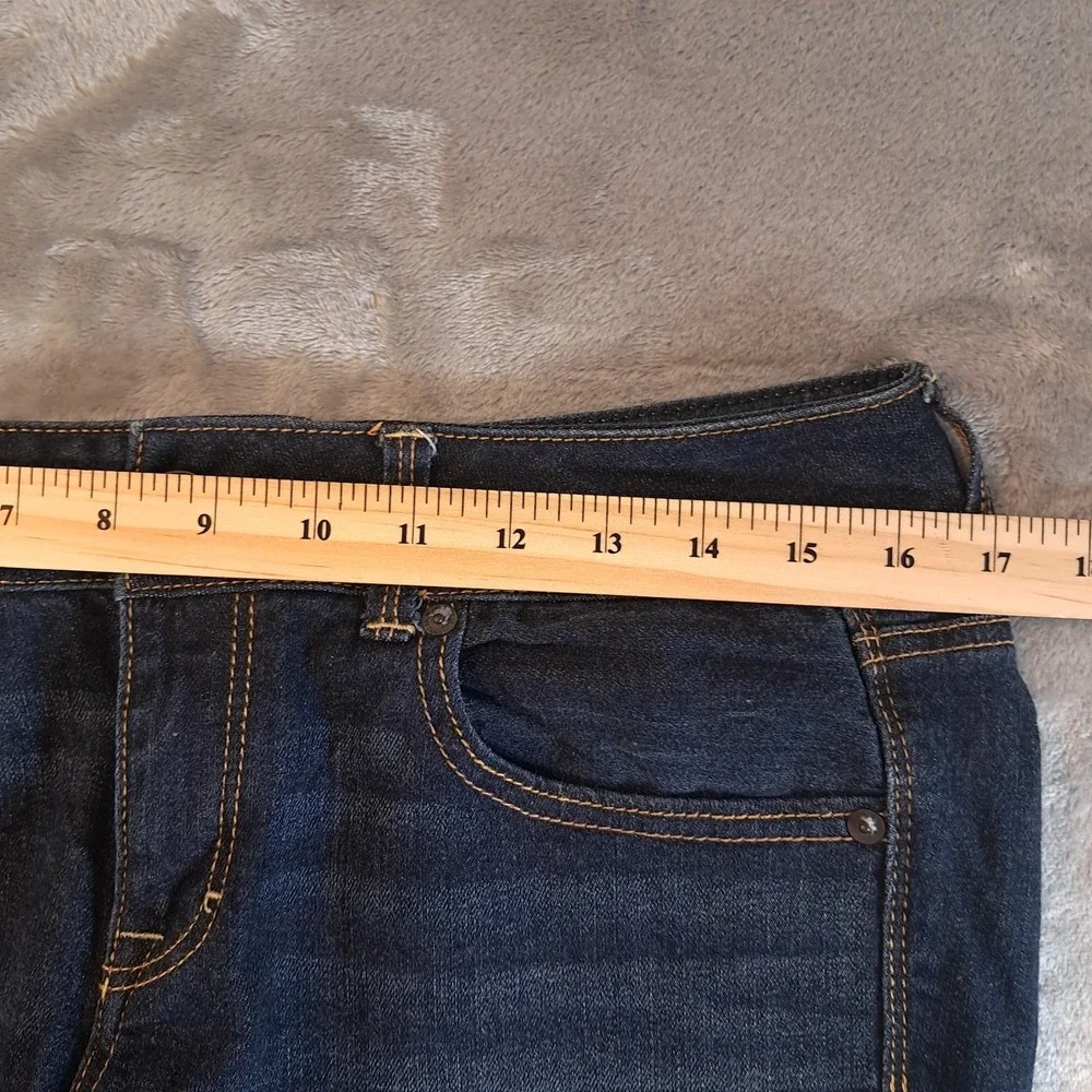 American Eagle Kick Boot Jeans Womens 10 Regular‎ Dark Wash Stretch Bootcut